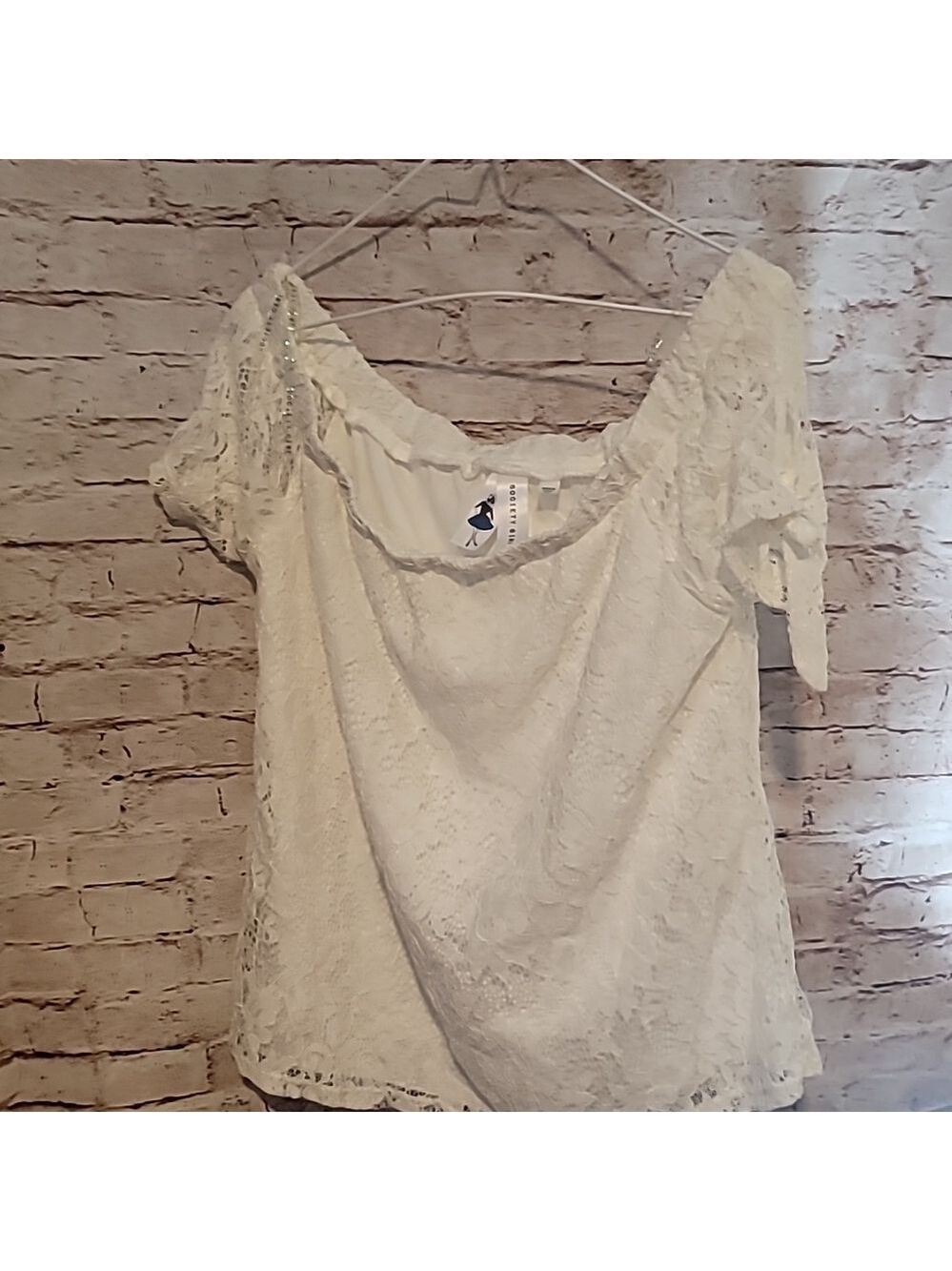 Society Girl lace top